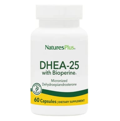 Natures Plus DHEA 25mg, 60'S