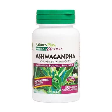 Natures Plus Ashwagandha 450mg, 60's