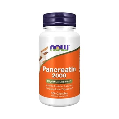 Now Pancreatin 200mg, 100's