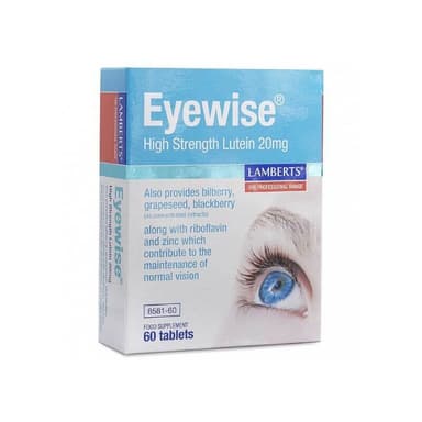 Lamberts EyeWise High Strength Lutein 20mg, 60's