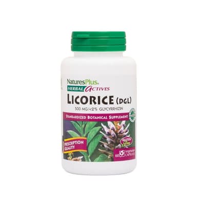 Natures Plus Liquorice DLG 500mg, 60's