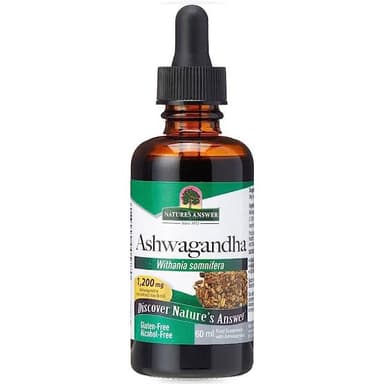 Nature's Answer Ashwagandha Root 60ml, Alcohol Free