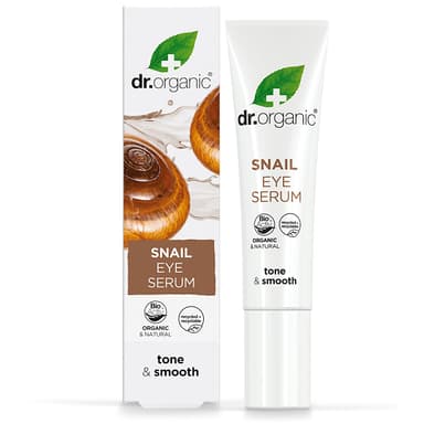 Dr. Organic Snail Gel Eye Serum, 15ml