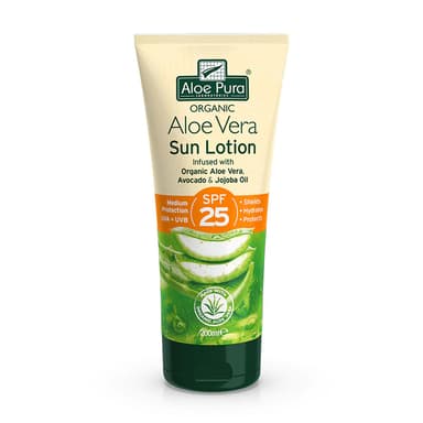 Optima Aloe Pura Aloe Vera SunLotion SPF 25, 200ml