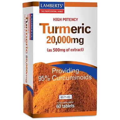 Lamberts Turmeric 20,000mg, 60's